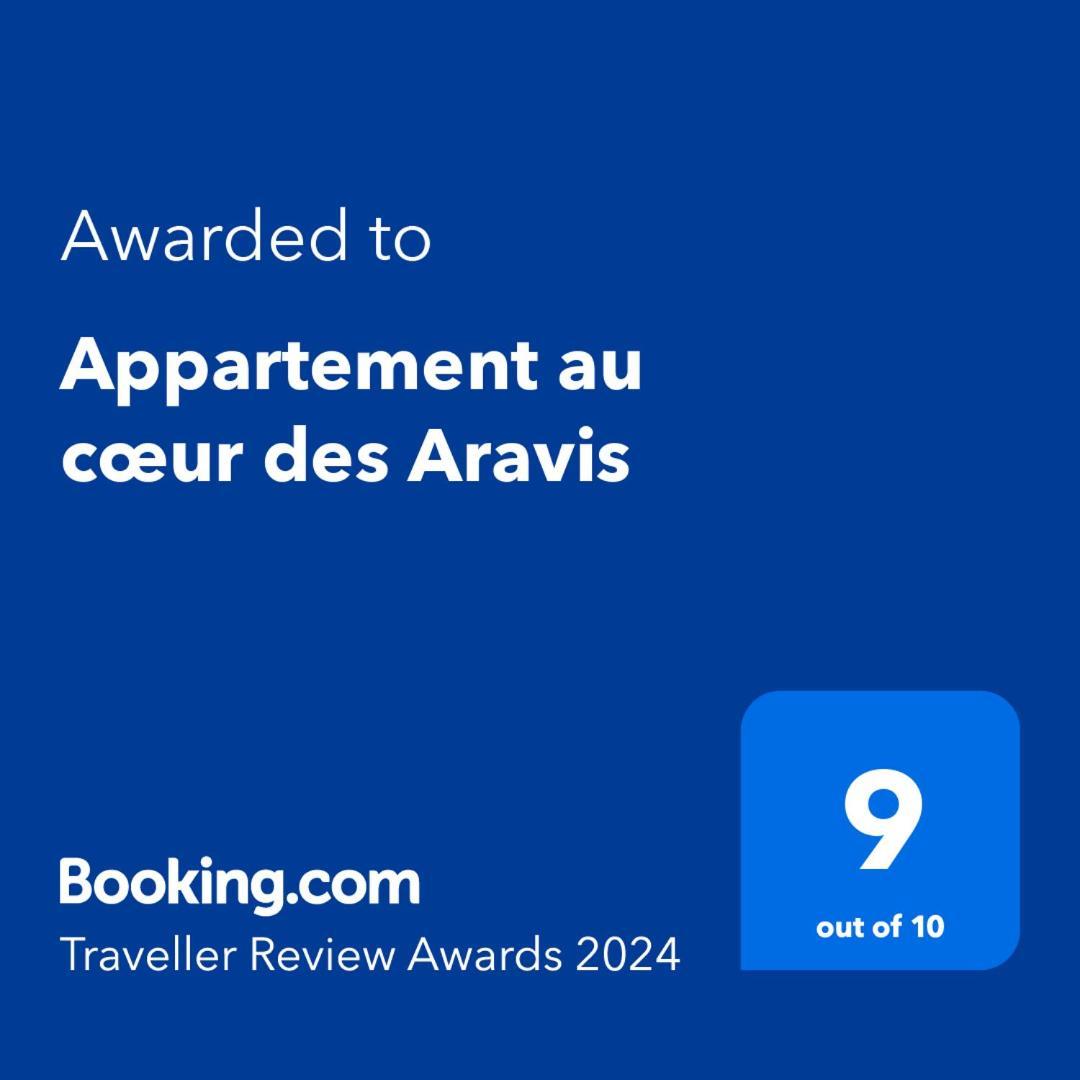 Appartement Au Coeur Des Aravis Manigod Exteriér fotografie